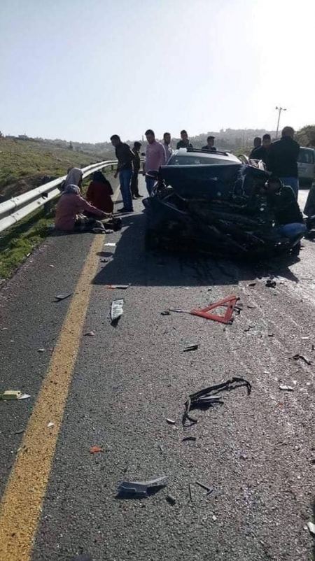 8 اصابات من بينها اصابات خطيرة بحادث سير بالقرب من بيت لحم